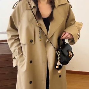 BJ43795 - COFFEE/BLACK TAS SLEMPANG HANDBAG TAS WANITA FASHION IMPORT MODIS ELEGAN TERMURAH TERLARIS TERBARU BAGSTORE JAKARTA TAS BATAM BQ3795