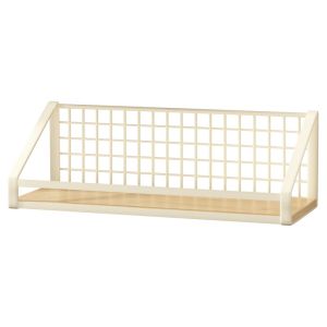 Space-Saving Wall Storage Shelf for Bedroom Dormitory Living Room
