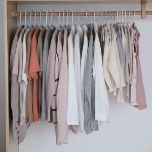 5-layer Space-saving Hangers Anti-slip Hangers Multi-layer Clothes Hangers Rack Closet Organizer 5 Layer Detachable Storage Holder Mounted Hanger Indoor Space Saving Household One-Piece Clothes Hanger Clothes Drying Rack