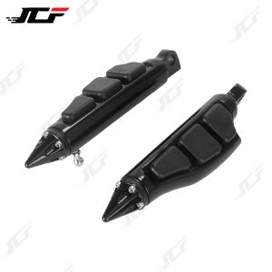 1 Pair Motorcycle Footpeg Passenger Rear Foot Peg Footrest For Harley Sportster Iron Touring Custom Dyna Fat Bob Softail Fat Boy