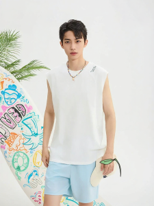 SANFU | Summer Coconut Print Loose Vest