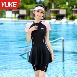 YUKE | Conservative and Shaping One-Piece Swimsuit for Plus Size