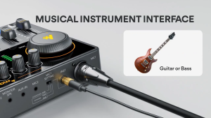 MAONO Maonocaster Studio AME2 Card âm thanh mới Bộ micrô ngưng tụ Bộ trộn giao diện âm thanh với nguồn thụ động dành cho người chơi cao cấp trong phần trình diễn trực tiếp Podcast YouTube - Lazada