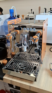 Giselle Commercial Coffee Maker | Dual Boiler |Tank+Tap Water Supply | High-Pressure Steam