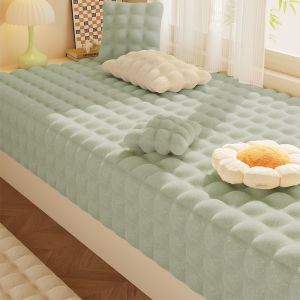 BOZK | Machine Washable Year-Round Use Rabbit Fur Like Pad
