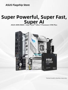 ASUS | Intel CPU Ultra 7 270K Plus Motherboard Z890/B860
