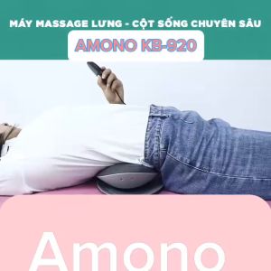 Máy Massage Lưng Máy Massa Giảm Đau Mỏi Thắt Lưng Thoát Vị Đĩa Đệm Hàng Cao Cấp LUMBAR
