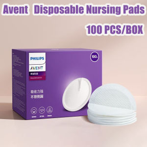 Avent 100pcs Disposable Breathable And Leak Proof Breast Pads And Patches Prevent Overflow During Lactation And Postpar