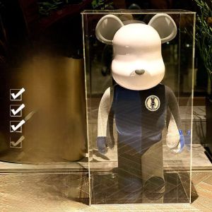 ฝาครอบป้องกันฝุ่น Bearbrick Acrylic Display Case สำหรับเก็บของเล่นตัวโมเดลของผู้ชายและผู้หญิง อายุ 3 ปีขึ้นไป
