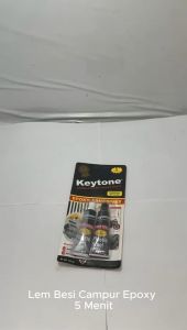 Lem Besi Campur / Plastic Steel / Stil Epoxy 5 Menit Super Poxy 48Gr