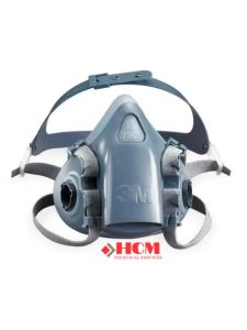 BỘ MẶT NẠ PHÒNG KHÓI ĐỘC KHÍ ĐỘC cỡ nhỏ 3M 7501 - Mặt nạ phòng độc bảo hộ lao động loại nữa mặt