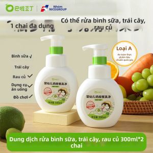BALADOUDING | Nước Rửa Bình Sữa Bát Đĩa và Đồ Chơi Cho Bé Sơ Sinh