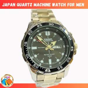 BYME 026 Japan Quartz Machine All Stainless Steel Watch for Men
