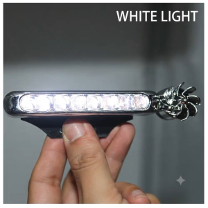 Wind Powered LED Car Light Waterproof DRL Daytime Running Lamp Fog Decoration