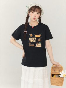 Gbiaior | Cute and Cooling Childrens Style T-Shirt Loose Fit