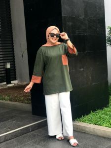 kaos oversize jumbo wanita terbaru / kaos kombinasi atasan wanita big size / kaos jumbo polos / kaos wanita model oversize / kaos polos fashion wanita jumbo