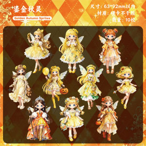 10 pcs Lolita Fairy Series Loly Girl Sticker DIY Junk Journal Scrapbook Diary Phone Case Collage Decorative Stationery Stickers