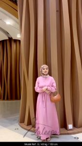LALEESA Gaun Kaina Retro Parisienne Muslimah Dress