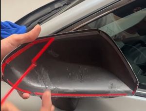 Toyota Corolla Cross 20220-2024 Car Door Handle Protective Covers Trim Door Bowl Cover ABS Sticker