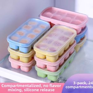 ZEXI | Soft-bottomed Silicone Ice Mold Mini Ice Trays