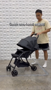 Bonbijou Luna Stroller | 2-Ways Urban-Friendly Design | BABYBOO