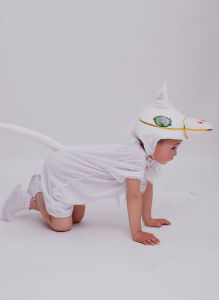 Childrens Animal Costume Horse Performance Props Brown And White Horse Dance Outfit River Crossing Performance Clothes