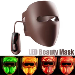 320 LED Beads Facial Photon Beauty Mask 4D Silicone Red Light Photon Skin Rejuvenation Anti Wrinkle Anti Acne Facial Beauty care