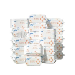SHI YUE JIE JING | Wet and Dry Dual Use Baby Soft Cloth 80 Sheets
