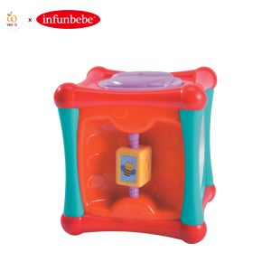 Wel-B x Infunbebe My 1st Activity Cube (กล่องกิจกรรมของเล่นเด็ก) - ของเล่น ถุง ถุงเด็ก เรขา กล่องกิจกรรม กล่องของเล่น ลูกเล่น เยอะ