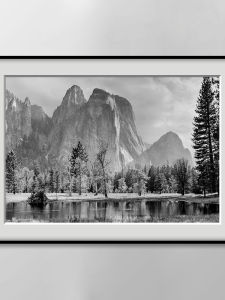 Ansel Adams Black And White Photography Decorative Painting Natural Landscape Simple Study Wall Art Modern Minimalist Style Home Decor