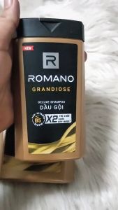Gội Tắm 2in1 Romano Grandiose 180g – Hương Nước Hoa Thơm Lâu Dưỡng Da Mềm Mượt