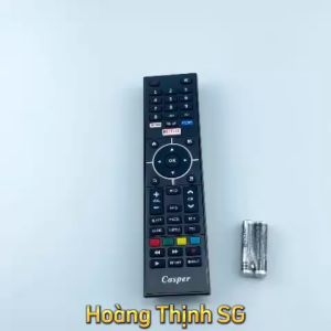 Remote điều khiển tivi CASPER SMART điều khiển TV CASPER NETFLIX các dòng tivi Internet / TV LED - Tặng kèm pin