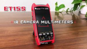 TOOLTOP ET15S Industrial 256*192 Thermal Camera Multimeter 19999 Counts 25Hz Infrared Camera PCB Board Electrical System Inspect