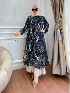 (PREMIUM) YUMNA LONG TUNIK  LANGSUNG KONVEKSI