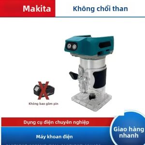 Makita | Bộ Dụng Cụ Cắt Tỉa Không Dây Makita DRT50 Dành Cho Đồ Gỗ Khắc Sửa Chữa DIY Tại Nhà - Hệ Thống Dụng Cụ Phay Rãnh