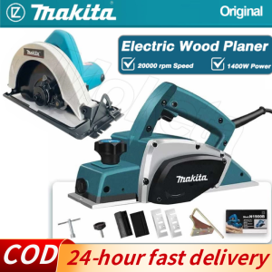 【Shipped within 24 hours 】Original Makit Electric Planer PRO 500W Wood Planning Machine Woodworking Tools N1900B Power Planer