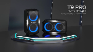 W-KING T9pro 120W Wireless Bluetooth Speakers Karaoke Mode With 2 Mics Deep Bass Soul Leader