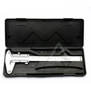 Thước Đo Vernier Bằng Thép Không Gỉ 0-150mm Độ Chính Xác Cao Dùng Cho Đo Đường Kính Trong Ngoài Và Độ Sâu Bậc Thang Trong Chế Tác Gỗ