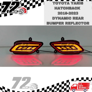 Toyota Yaris Hatchback 2017-2023 3-in-1 Functions Rear Running Lamp + Brake Light + Turn Signal Reflector