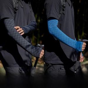 Miiow | MiiOW Mens Long Sleeve Sun Protection Arm Covers Ice Cool UV Protection Essential Summer Outdoor Driving Accessories