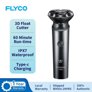 Flyco Electric Shaver Razor for Man Beard Trimmer Portable Rechargeable Waterproof FS922/FS923