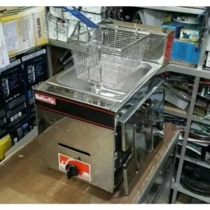 Deep Fryer Gas Body Stainless Steel Penggorengan Kentang Long Potato Ayam Butterfly FRY1238S