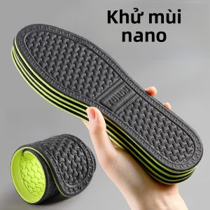 LINGMIAO | Deodorizing Absorbent Breathable Antimicrobial Shoe Insoles for Men