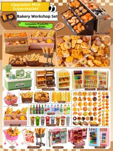 Mini DIY Toy for Kids Supermarket Scene Shooting Prop Ice