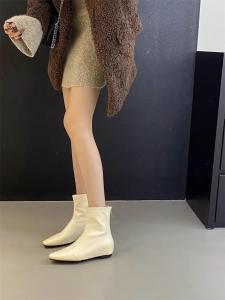 Giày Boots Ngắn Phong Cách Retro