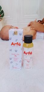 ARFA BABY OIL 5 BOX - Minyak telon alami melembabkan kulit bayi | menjaga kesehatan kulit si kecil
