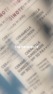 THE ORIGINOTE CERAMELLA SUNSCREEN