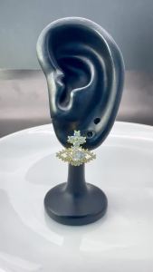 Light Luxury Zircon Earrings Ladies and Girls Dinner Vacation Exquisite Jewelry Anniversary Birthday Gift