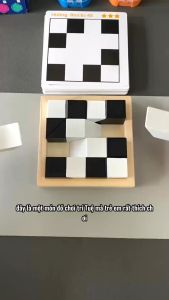 [Hỏa Tốc] Đồ chơi ghép hình câu đố logic giúp phát triển trí tuệ tư duy cho bé