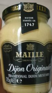 Mù tạt vàng Dijon Originale Maille lọ 215g nhập khẩu Pháp